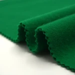 ผ้าทรีคอตขูดขน  สีเขียว | TB4148