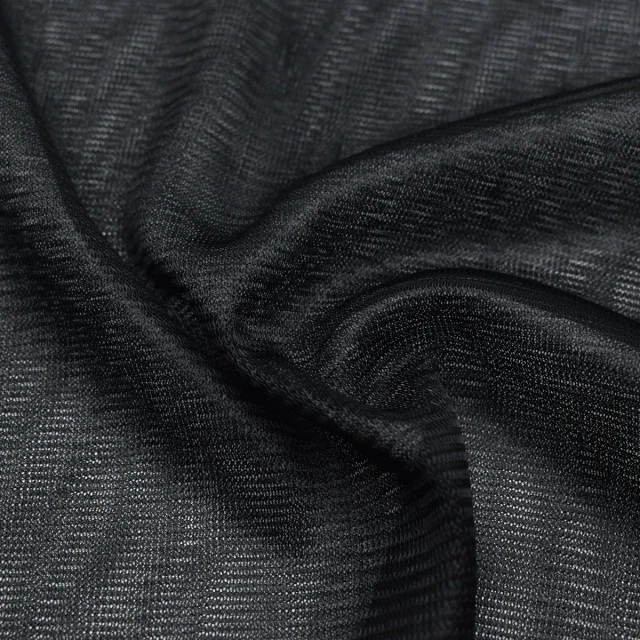 ผ้าทรีคอตฮาฟ สีดำ | TH2002