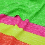 ผ้าพิมพ์อินเตอร์ล็อค ลายท็อปดาย สีนีออน | PDI001-NI0002