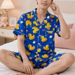 ผ้าพิมพ์อินเตอร์ล็อค ลายเป็ดไข่ | PI336-NA2824