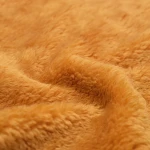 ผ้าโพลีบัว ขนสัตว์ 12mm สีส้ม | GT537G1242N60