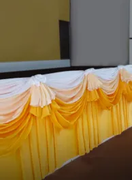 ผ้าสำหรับตกแต่งสถานที่