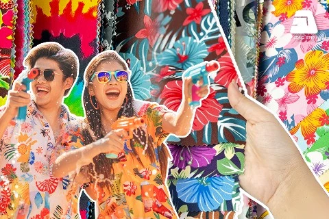 Floral Print Trends for Songkran 2025: Exciting New Designs for the New Year Celebration.