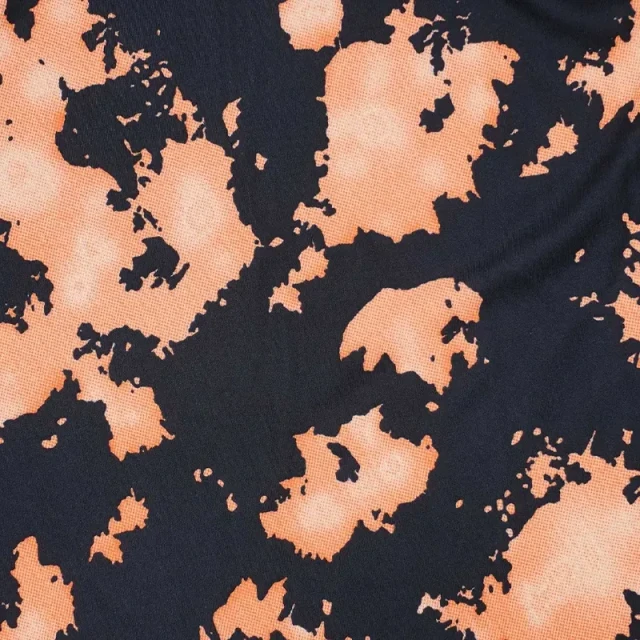 Black Tie Dye Interlock Jersey | PI336 JP6642
